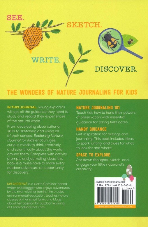 Exploring Nature Journal for Kids: Observe and Record the Outdoors