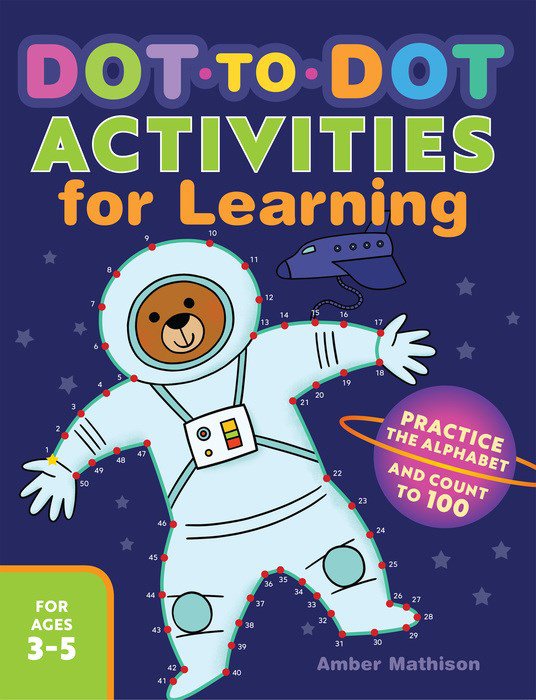 Dot-to-Dot Activities for Learning: Practice the Alphabet and Count to 100