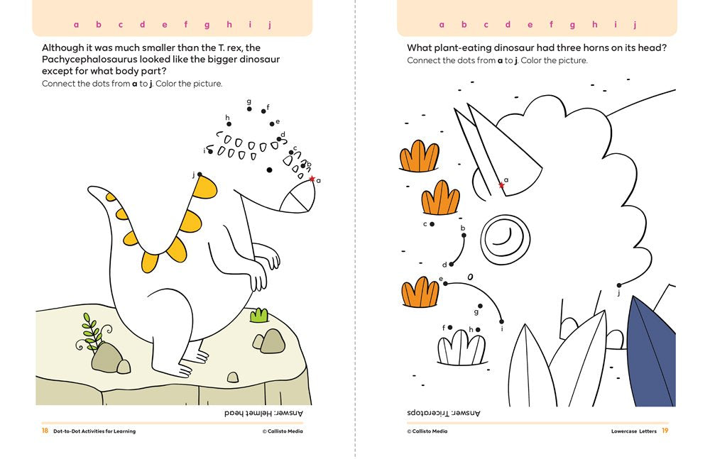 Dot-to-Dot Activities for Learning: Practice the Alphabet and Count to 100