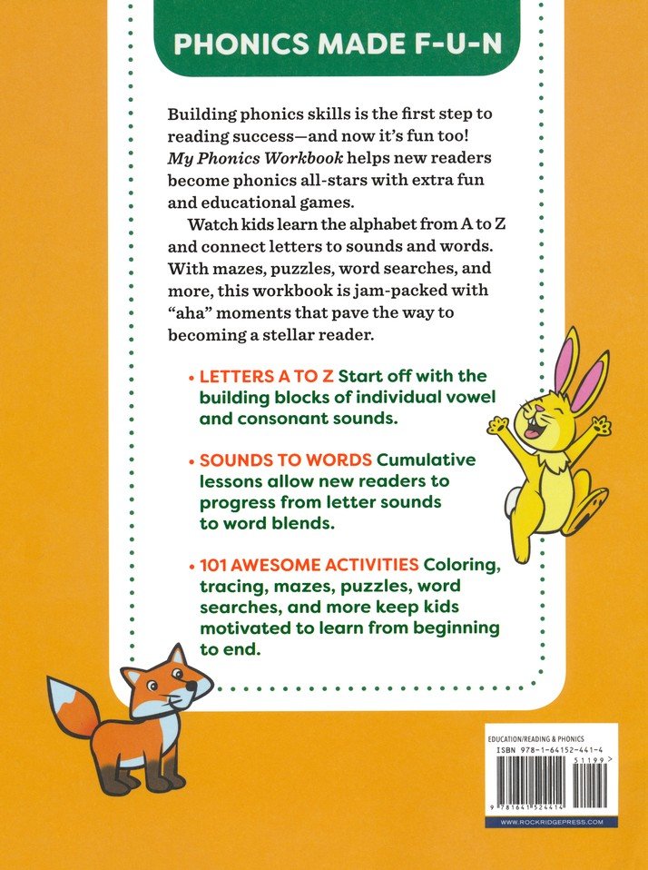 My Phonics Workbook: 101 Games and Activities to Support Reading Skills