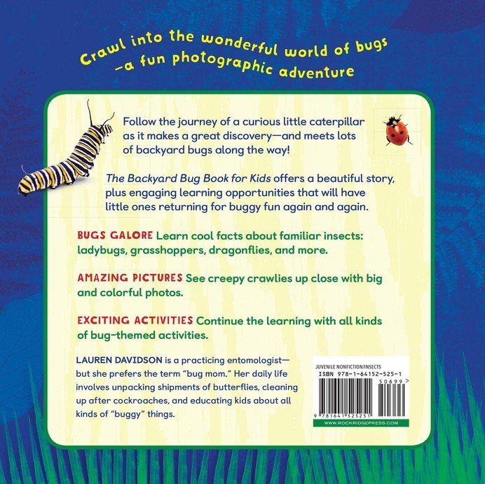 The Backyard Bug Book for Kids: Storybook, Insect Facts, and Activities