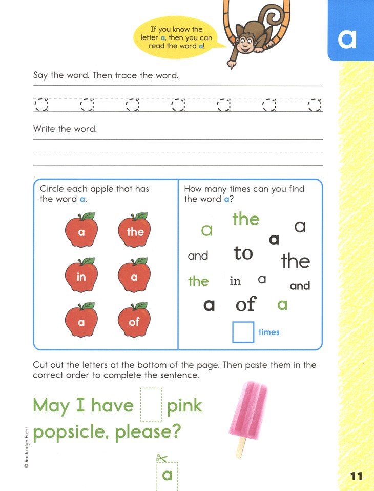 My Sight Words Workbook: 101 High-Frequency Words Plus Games & Activities!