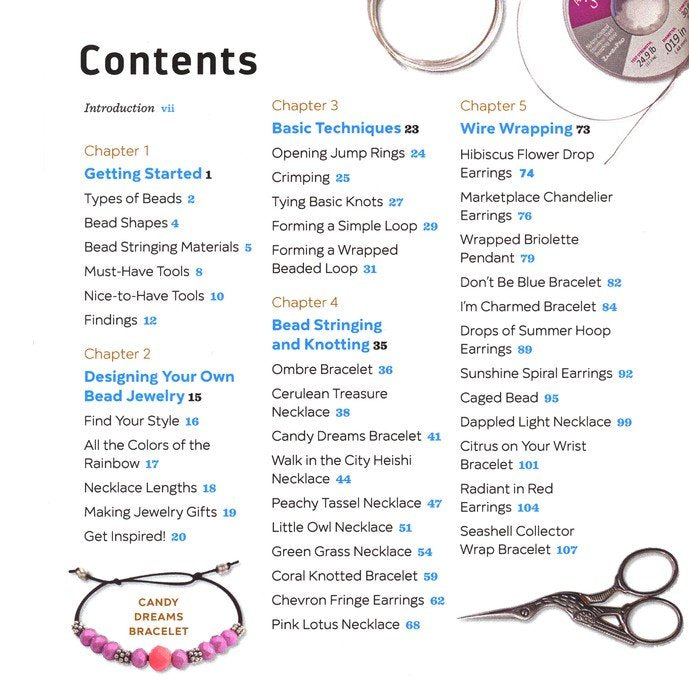 Bead Jewelry Making for Beginners: Step-by-Step Instructions for Beautiful Designs