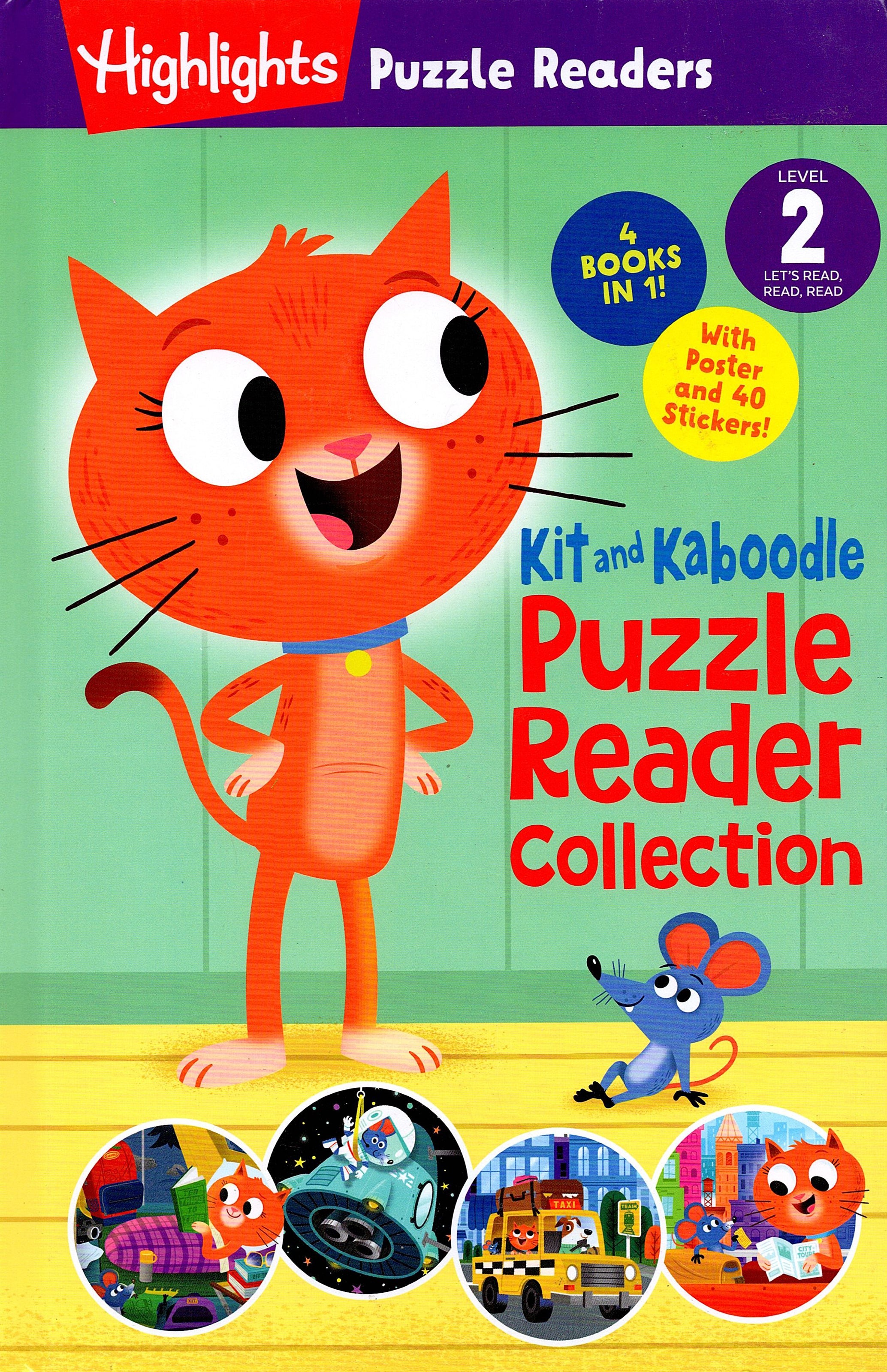 Highlights Puzzle Readers Level 2 Kit & Kaboodle