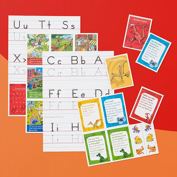 Kindergarten Learn-and-Play Phonics Spinner Games