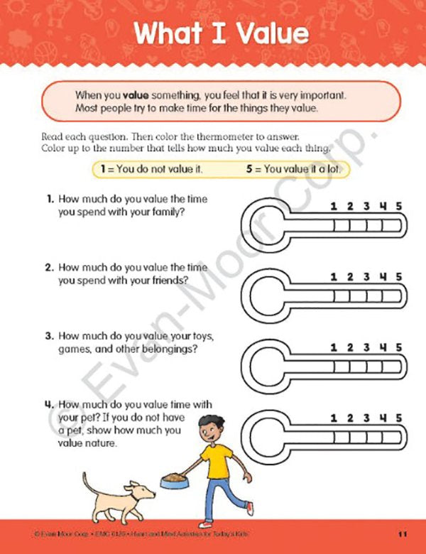 Heart and Mind Activities for Today's Kids, Ages 8 & 9