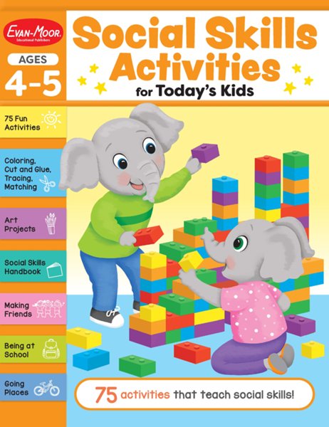 Social Skills Activities for Today's Kids, Ages 4-5