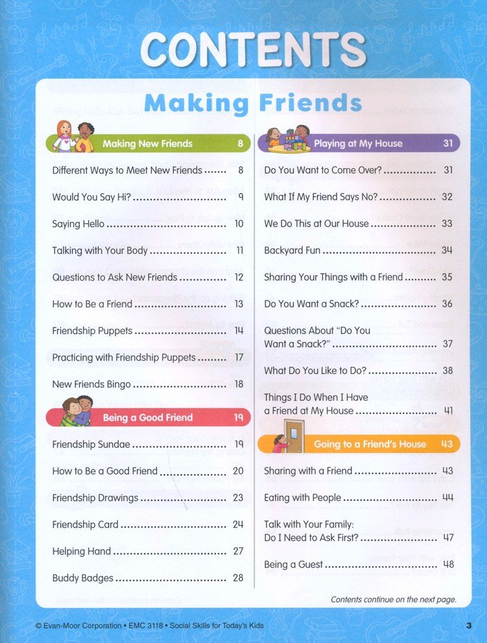 Social Skills Activities for Today's Kids, Ages 6-7