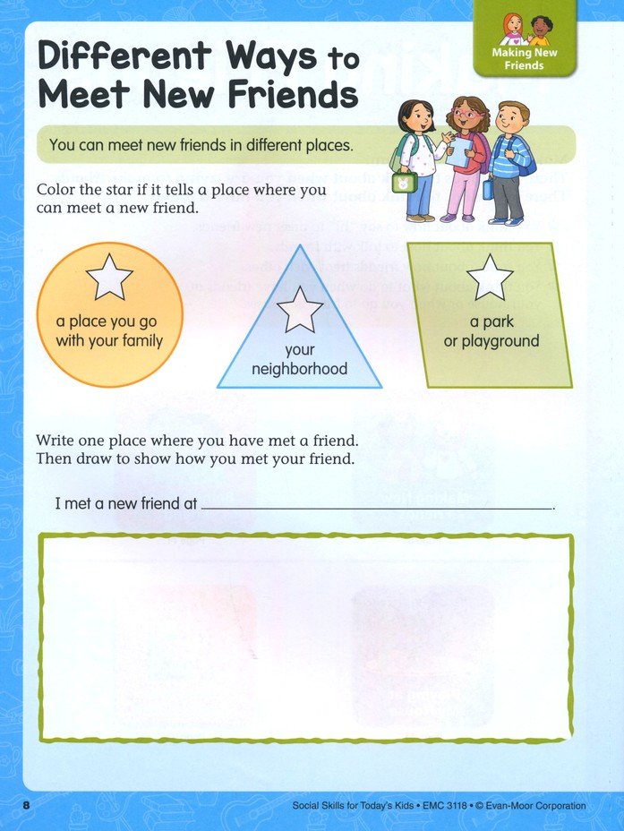 Social Skills Activities for Today's Kids, Ages 6-7