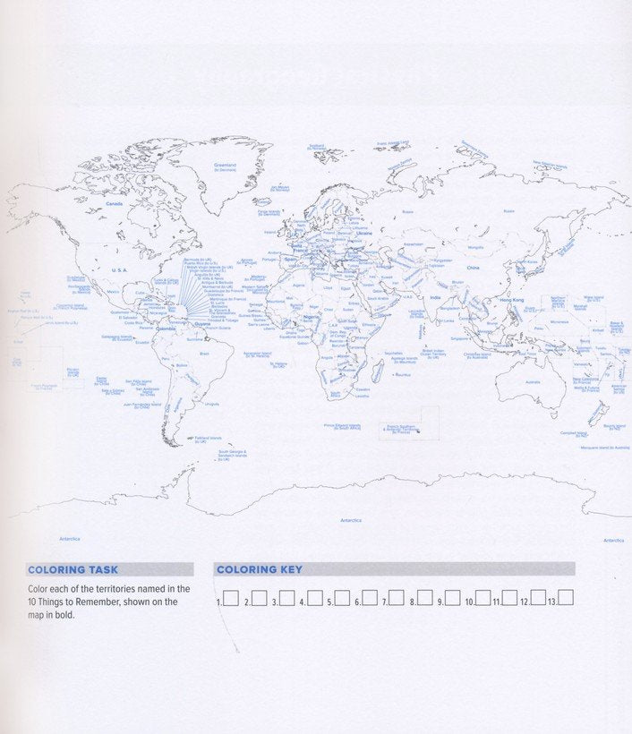 Color Yourself Smart Geography