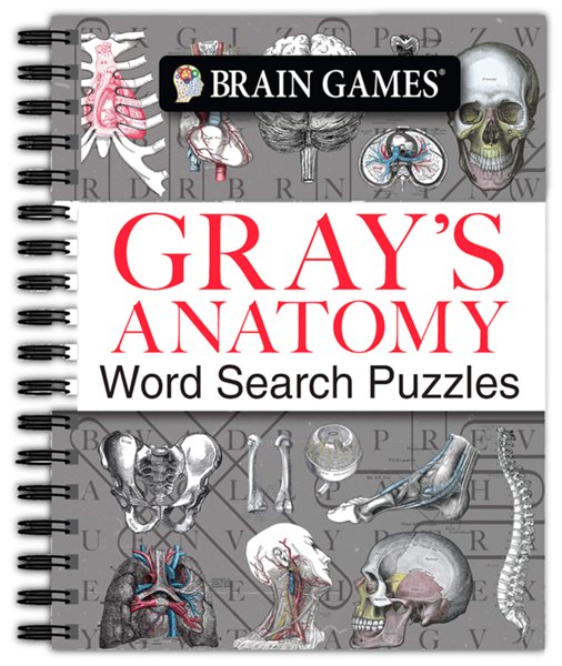 Brain Games Gray's Anatomy Word Search Puzzles