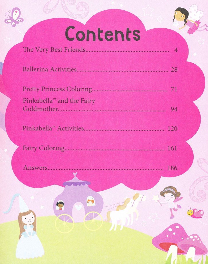 My Activity Book of Pretty Pink Fun