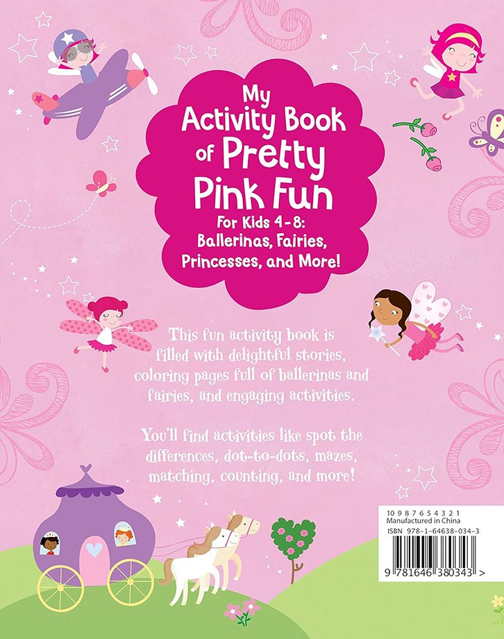 My Activity Book of Pretty Pink Fun