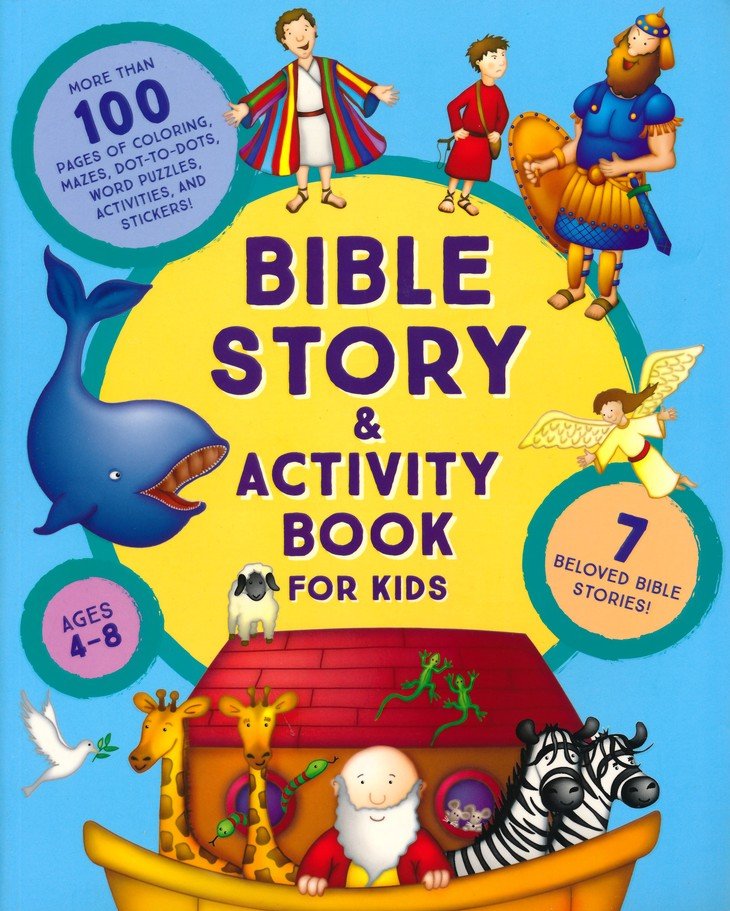 Bible Story & Activity Book for Kids