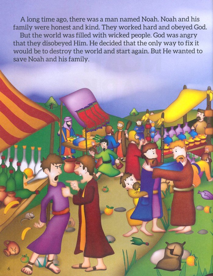 Bible Story & Activity Book for Kids