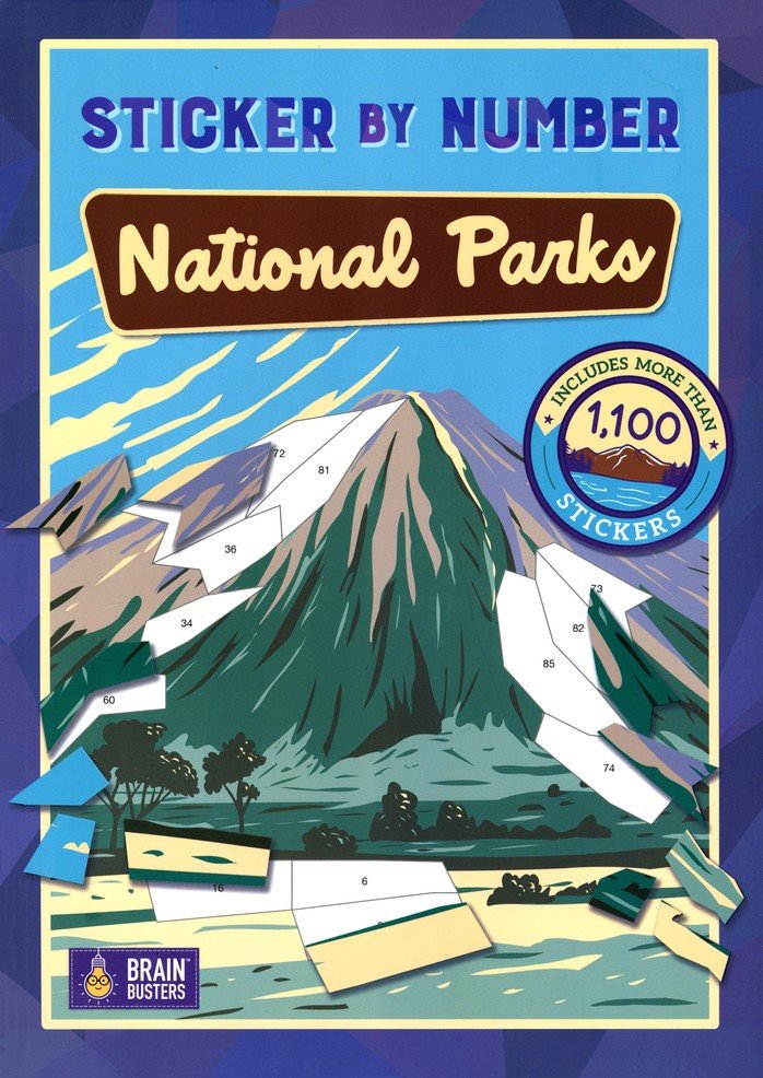 National Parks: Sticker by Number