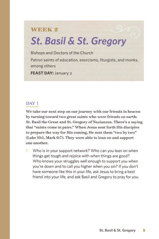 Daily Lessons from the Saints: 52 Weeks of Inspiration and Encouragement