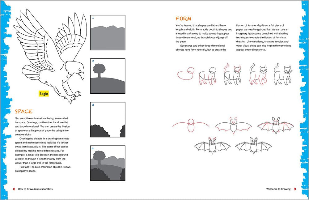 How to Draw Animals: A Step-by-Step Guide for Kids Ages 6-9