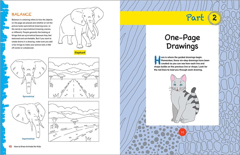 How to Draw Animals: A Step-by-Step Guide for Kids Ages 6-9