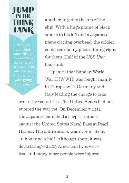 The History of Pearl Harbor: A World War II Book for New Readers
