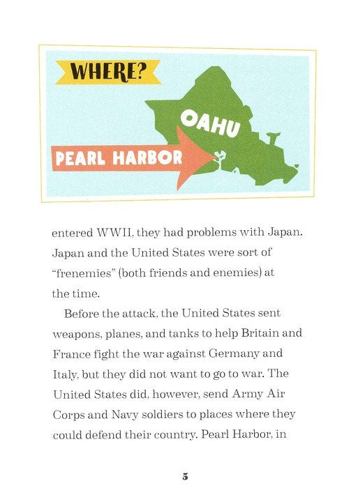 The History of Pearl Harbor: A World War II Book for New Readers