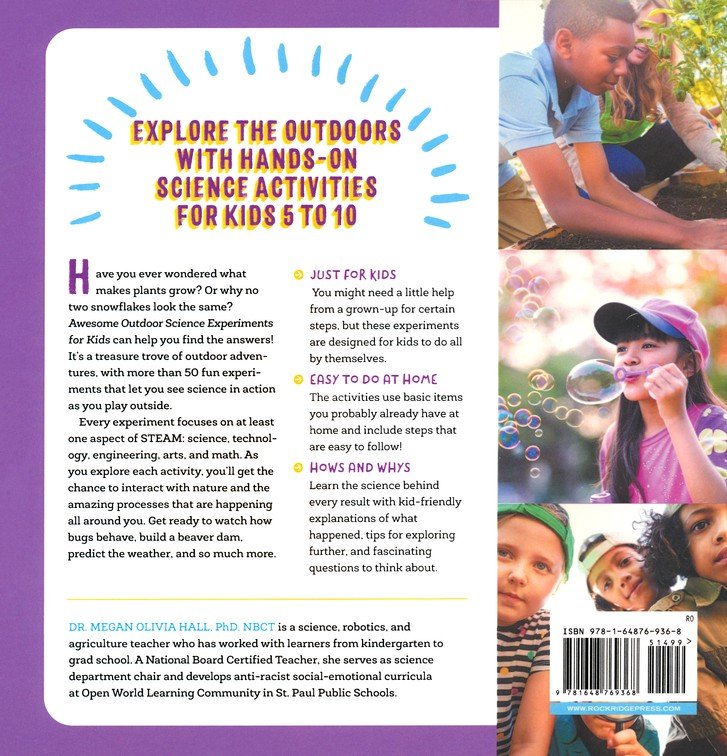 Awesome Outdoor Science Experiments for Kids: 50+ STEAM Projects and Why They Work