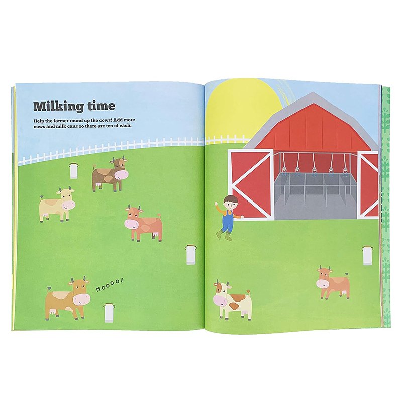 2000 Stickers Busy Farm Activity Book