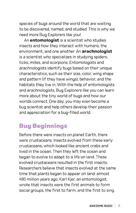 My Awesome Field Guide to Bugs: Find and Identify Your Crawling and Flying Bugs