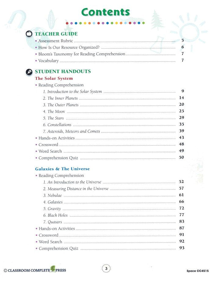 Middle School Science Bundle, Grades 5-8