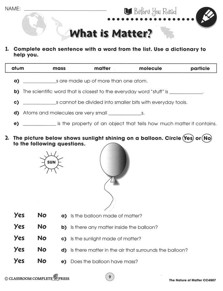 Middle School Science Bundle, Grades 5-8