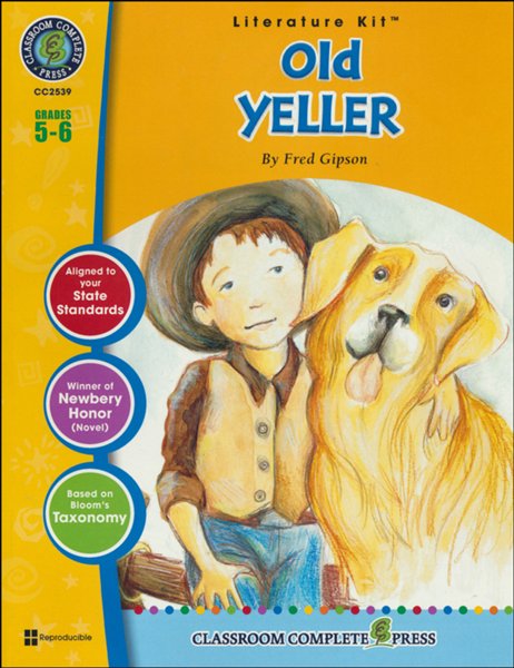 Old Yeller Literature Kit, Grade 5-6