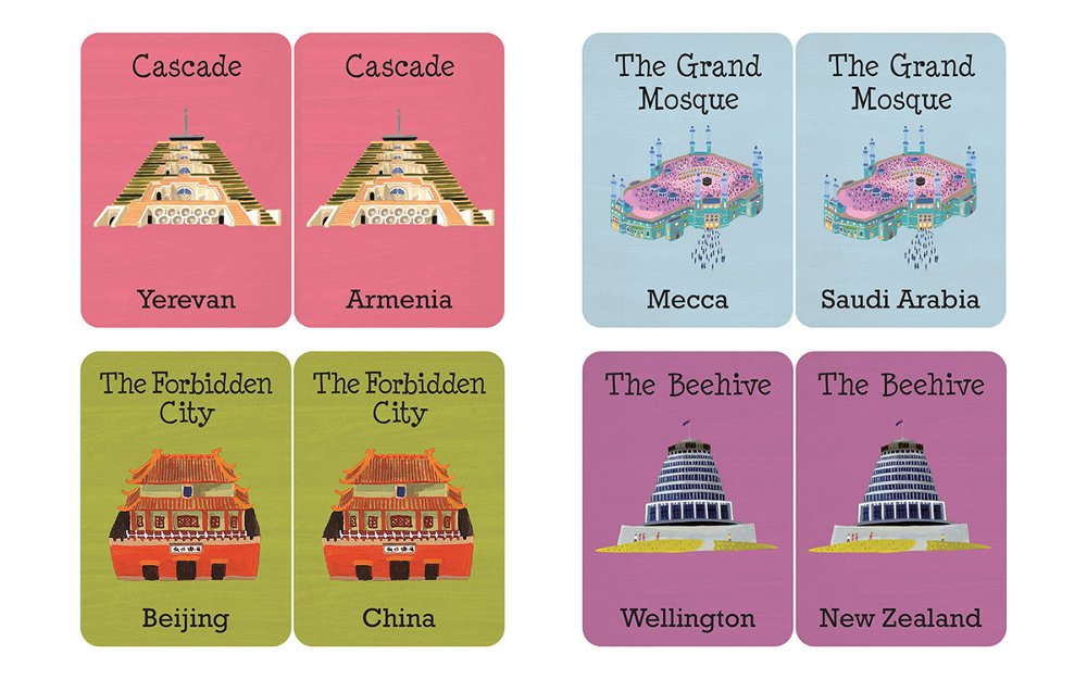 Cities of the World Memory Game