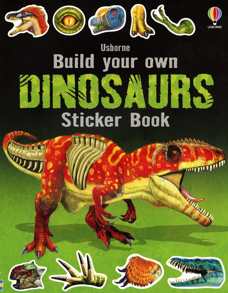 Build Your Own Dinosaurs Sticker Book