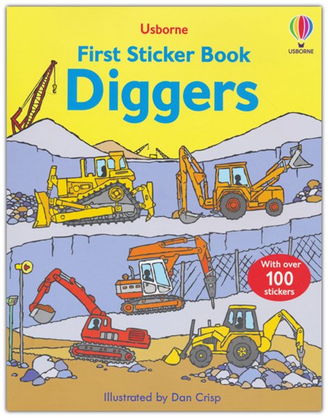 First Sticker Book Diggers