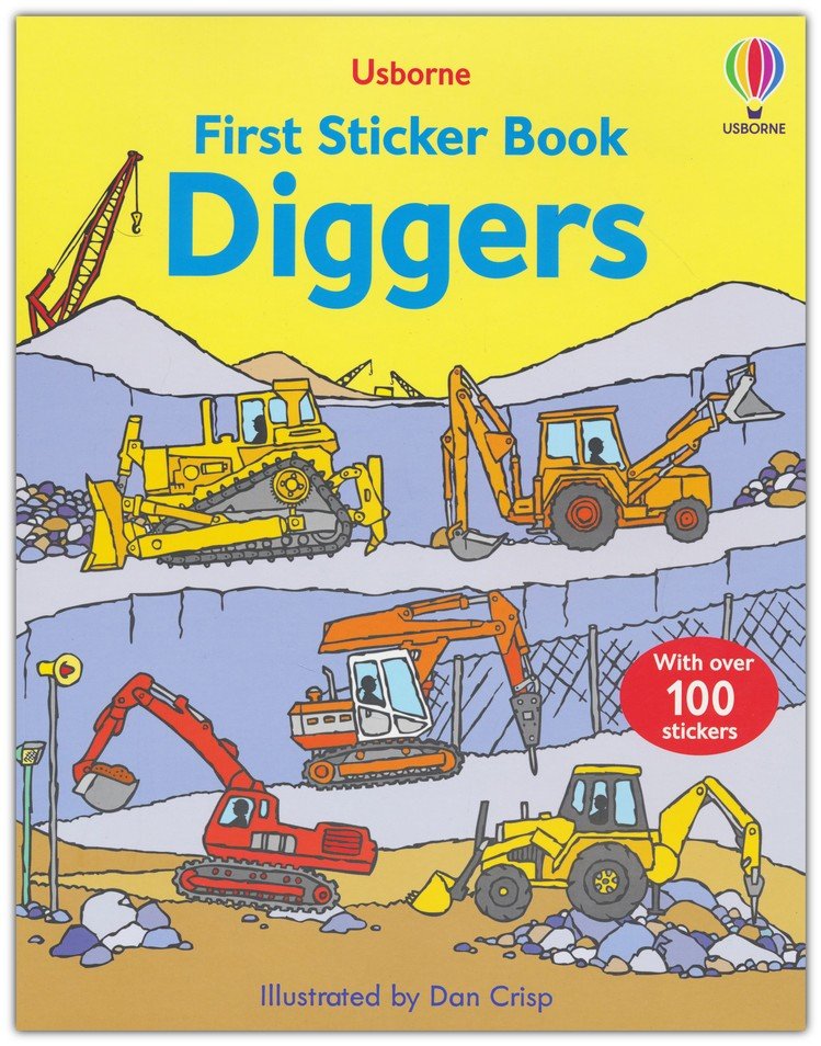 First Sticker Book Diggers