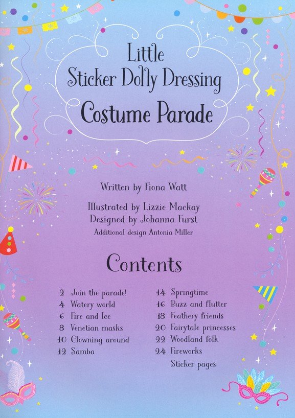 Little Sticker Dolly Dressing Carnival