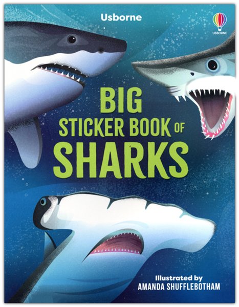 Big Sticker Book of Sharks