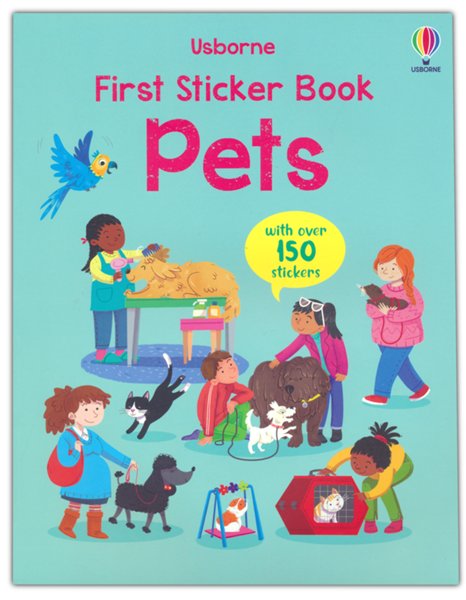 First Sticker Book Pets