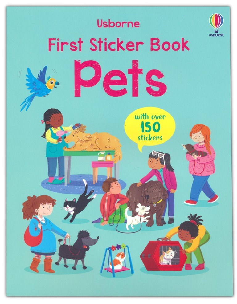 First Sticker Book Pets