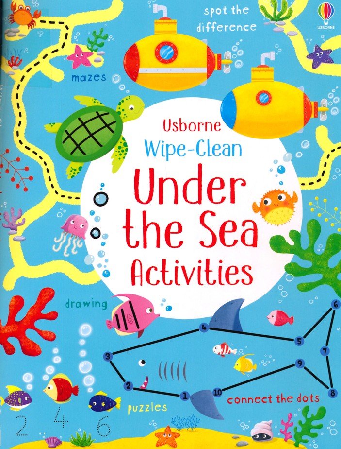 Wipe-Clean Under the Sea Activities