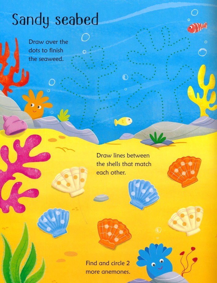 Wipe-Clean Under the Sea Activities