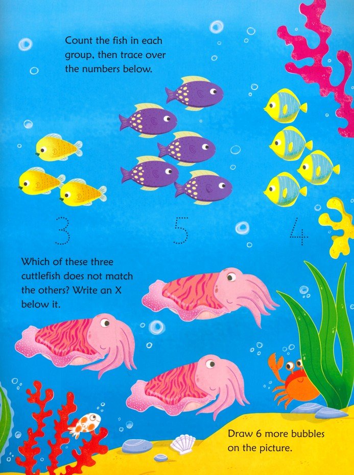 Wipe-Clean Under the Sea Activities