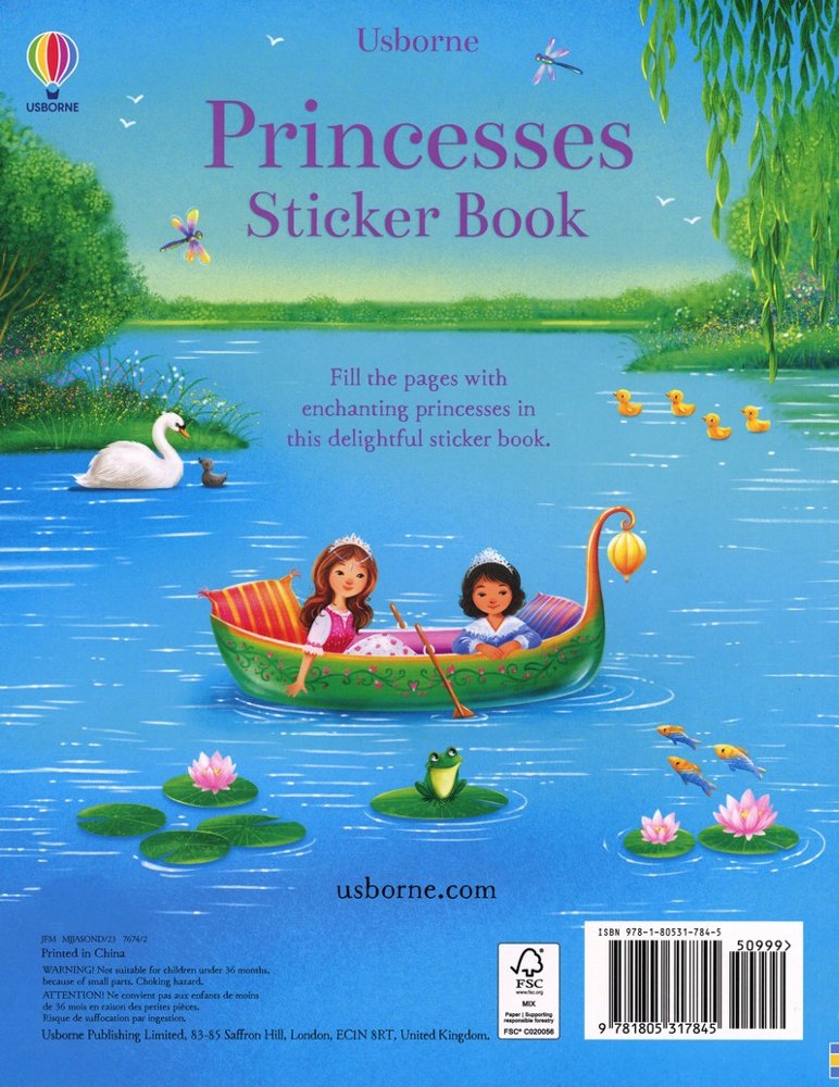 Princesses Sticker Book