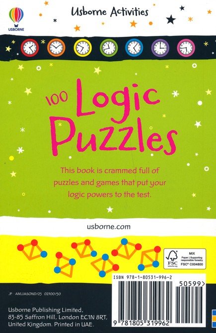 100 Logic Puzzles