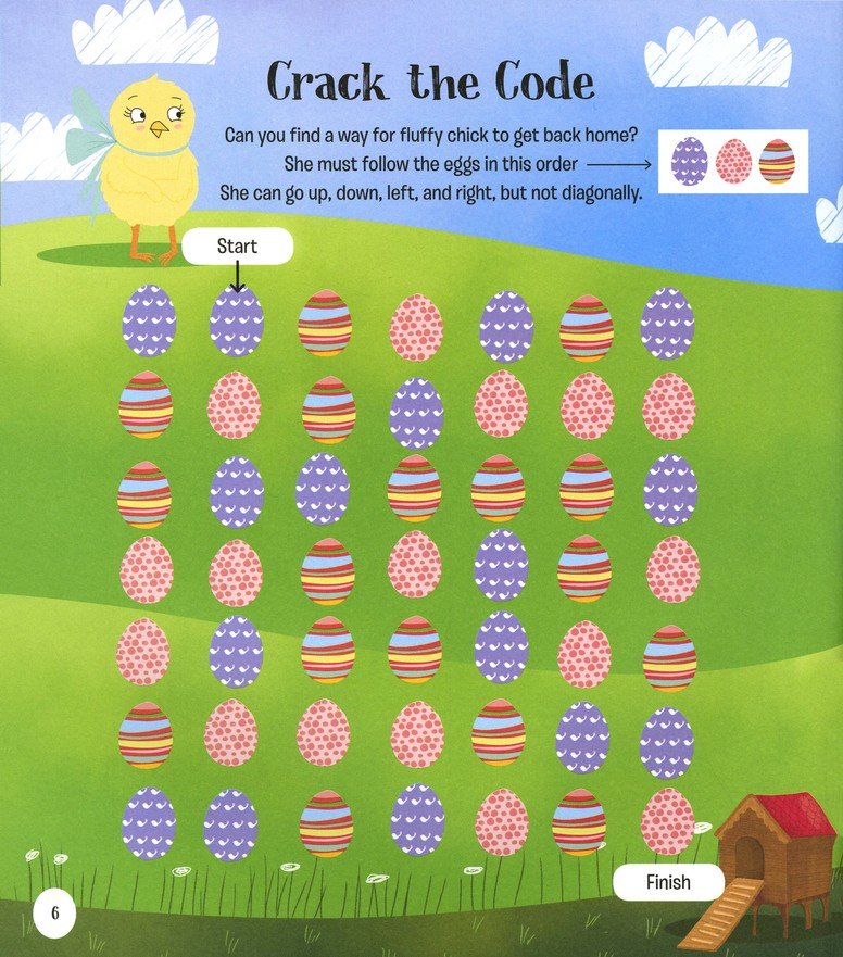 Super-Cute Easter Activity Book