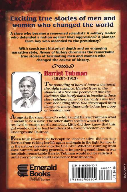 Heroes of History: Harriet Tubman, Freedombound