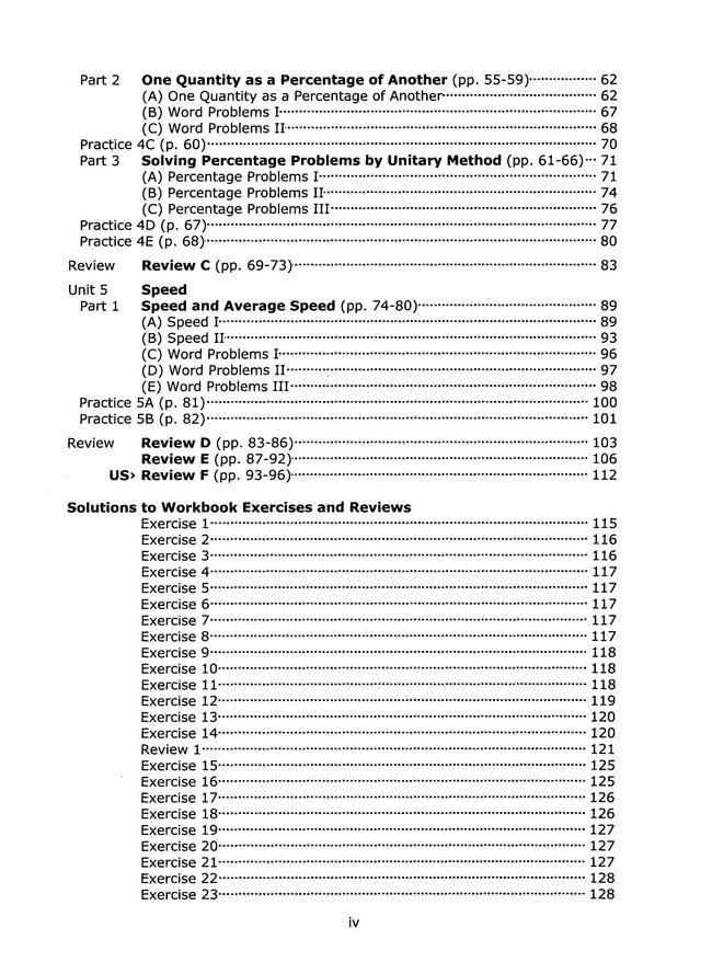 Singapore Math Primary Math Home Instructor's Guide 6A