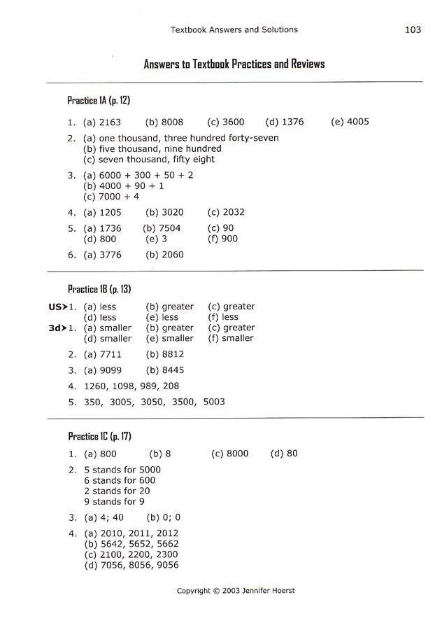 Singapore Math Primary Math Home Instructor's Guide 3A