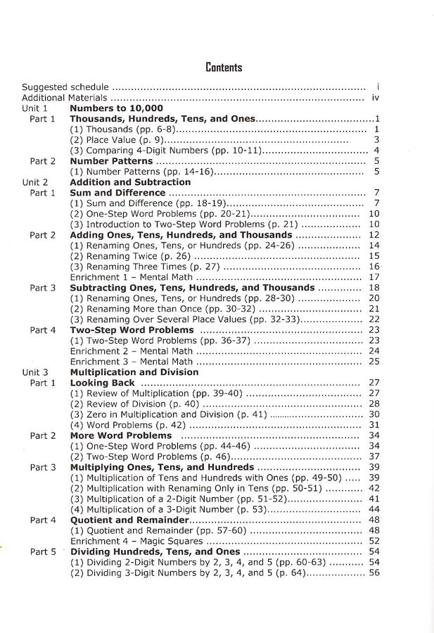 Singapore Math Primary Math Home Instructor's Guide 3A