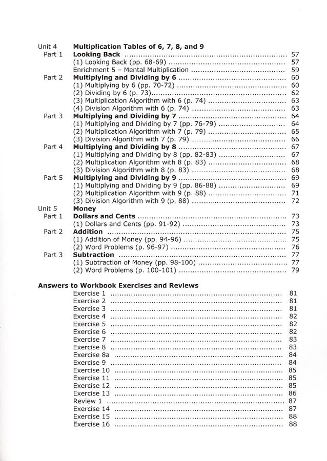 Singapore Math Primary Math Home Instructor's Guide 3A